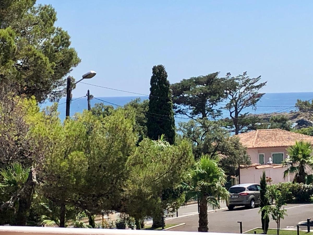 Apartment Newly Renovated Aircond-Wifi-Pool-Sea View-150M To Beaches- Saint Aygulf Kültér fotó